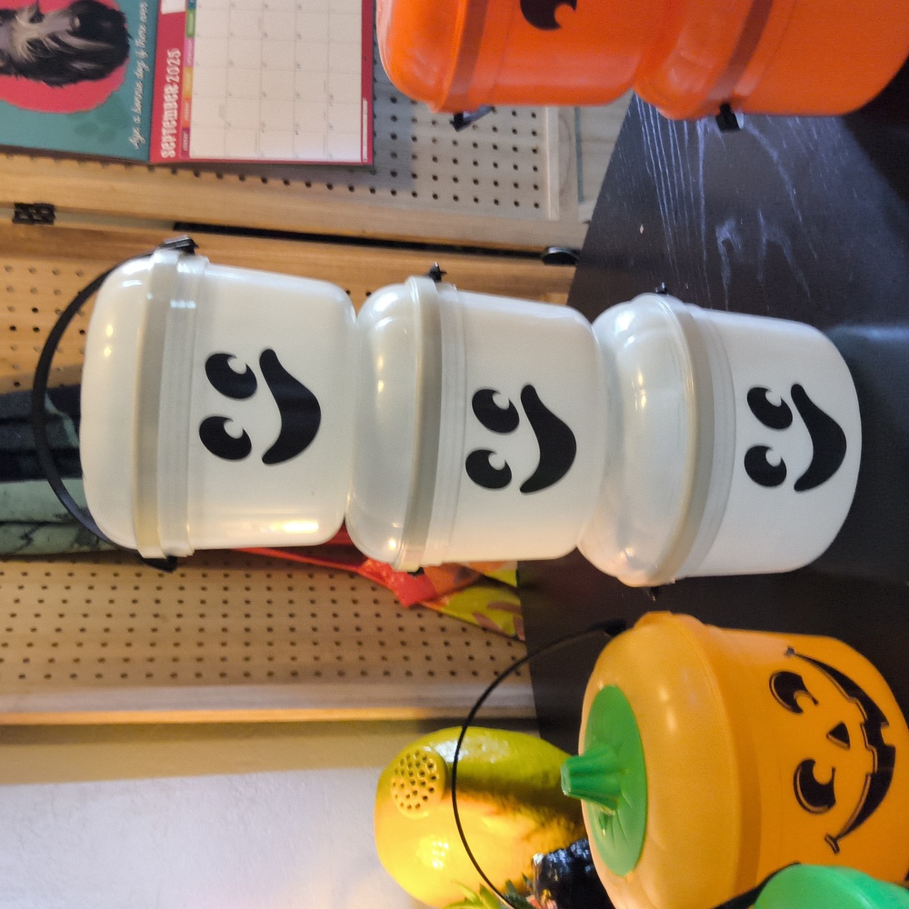 VTG McDonald's Halloween Pumpkin Party Buckets - Picture 5 of 12